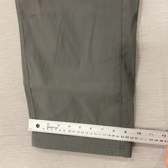 Eddie Bauer Fleece Lined Tech Pants Mens 38 x 30 Gray Water Repellent Insulated - Picture 10 of 12